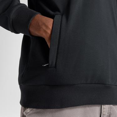  Converse Erkek Yarım Fermuarlı Siyah Sweatshirt