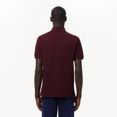  Lacoste L.12.12 Erkek Classic Fit Bordo Polo