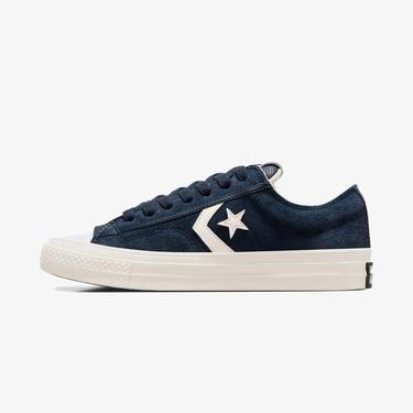  Converse Star Player 76 Unisex Lacivert Süet Sneaker