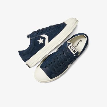  Converse Star Player 76 Unisex Lacivert Süet Sneaker