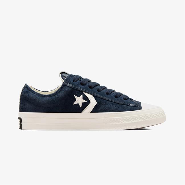  Converse Star Player 76 Unisex Lacivert Süet Sneaker