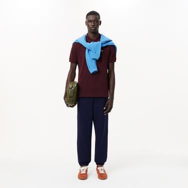  Lacoste L.12.12 Erkek Classic Fit Bordo Polo
