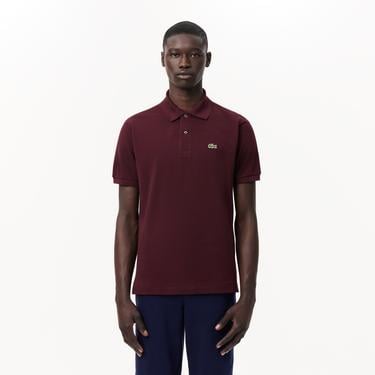  Lacoste L.12.12 Erkek Classic Fit Bordo Polo