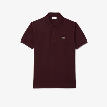  Lacoste L.12.12 Erkek Classic Fit Bordo Polo