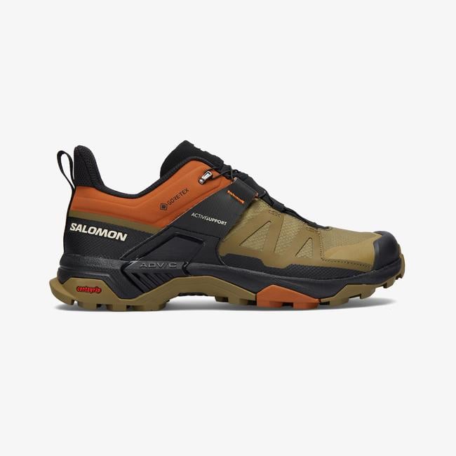  Salomon X Ultra 4 Gore-Tex Erkek Kahverengi Outdoor Ayakkabı