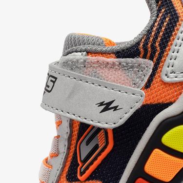  Skechers Play Scene Bebek Gümüş/Siyah Spor Ayakkabı