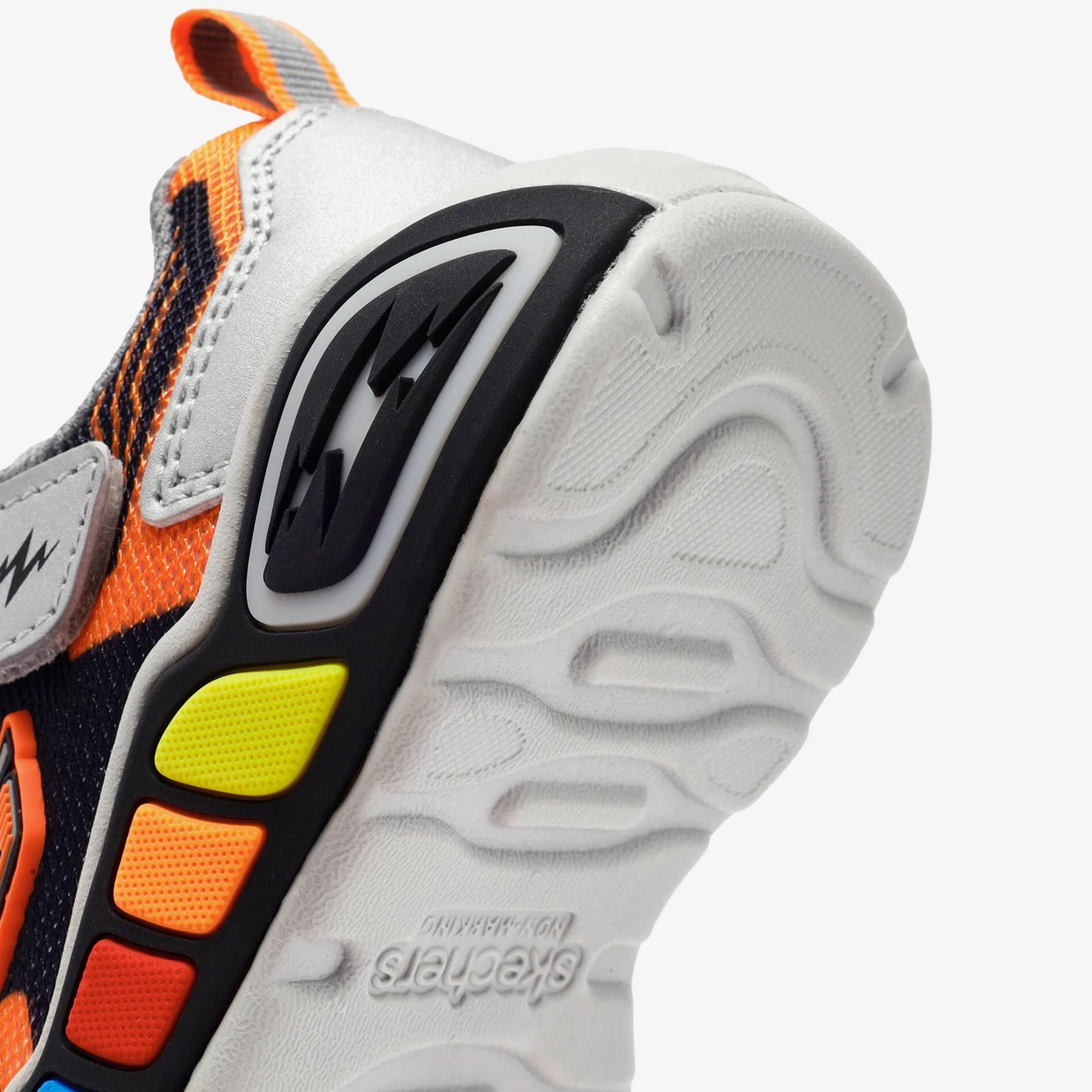 Skechers Play Scene Bebek Gümüş/Siyah Spor Ayakkabı