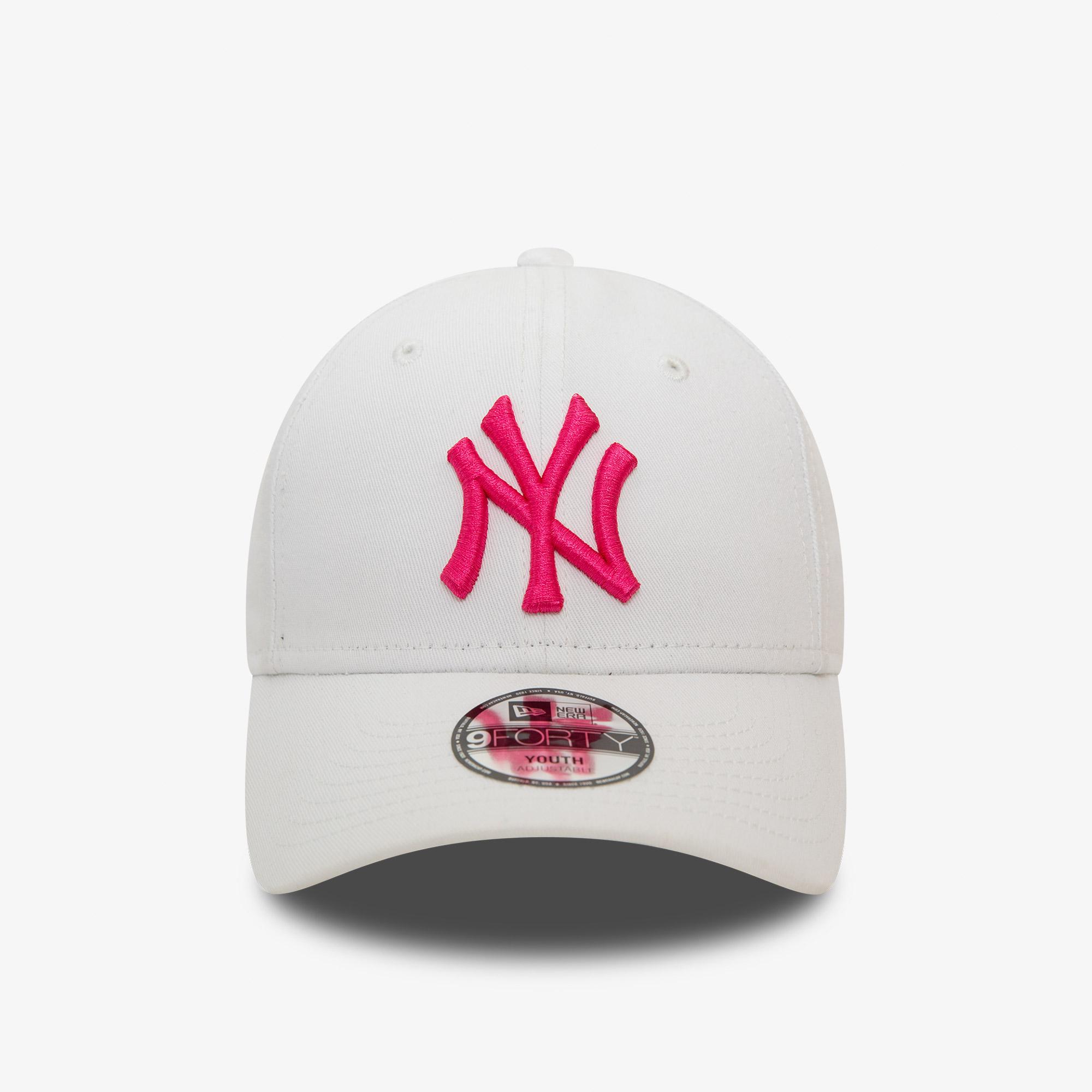 New Era 9Forty New York Yankees Çocuk Beyaz Şort