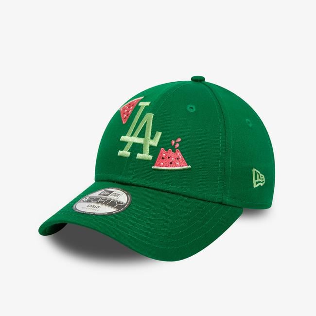  New Era Child Watermelon LA Dodgers 9FORTY Çocuk Yeşil Şapka
