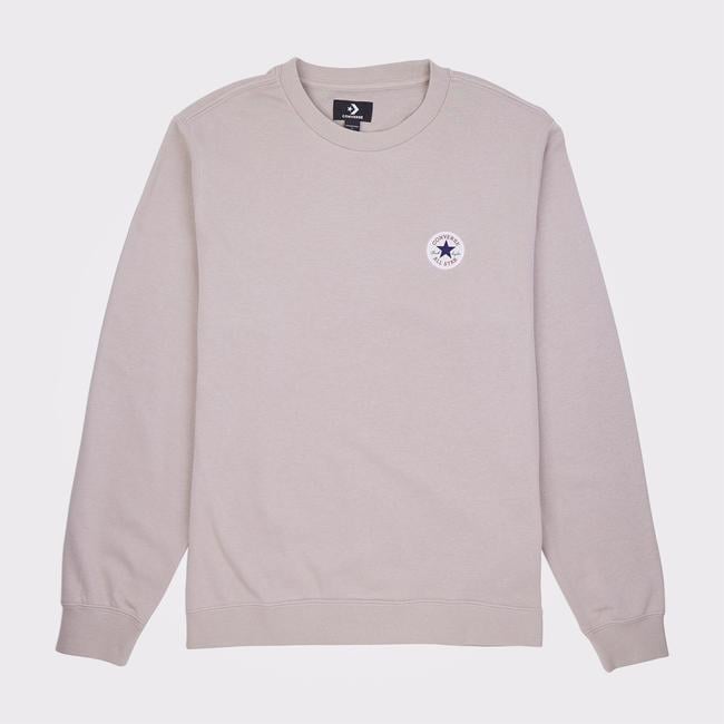  Converse Go-To Unisex Bej Sweatshirt