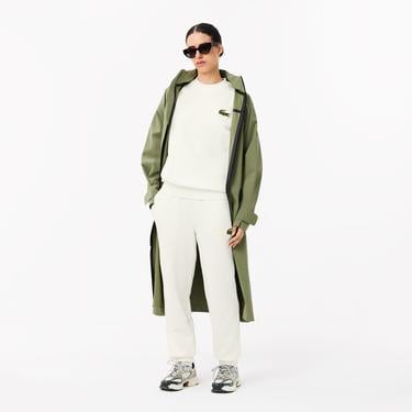  Unisex Relaxed Fit Organik Pamuk Beyaz Eşofman Altı