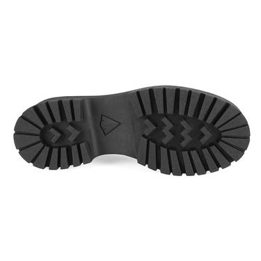  Kadın Siyah Deri Günlük Ayakkabı