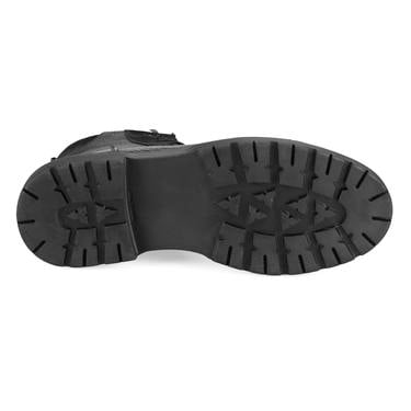  Linia Siyah Erkek Deri Bot