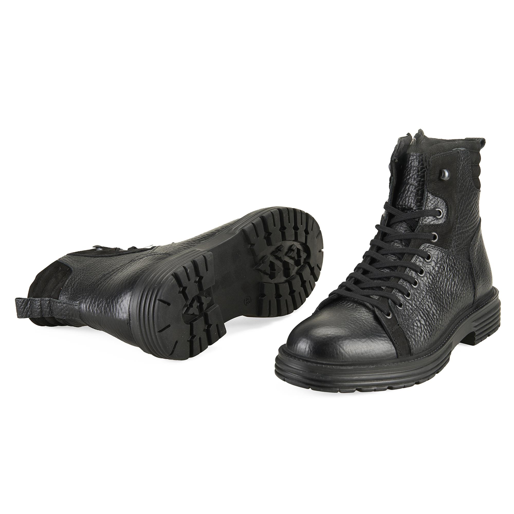 Linia Siyah Erkek Deri Bot