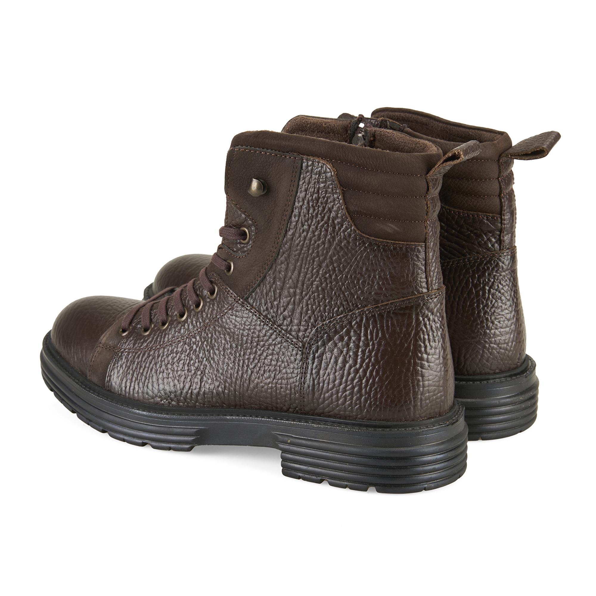 Linia Kahve Erkek Deri Bot