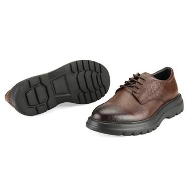  Siella Taba Erkek Günlük Deri Ayakkabı