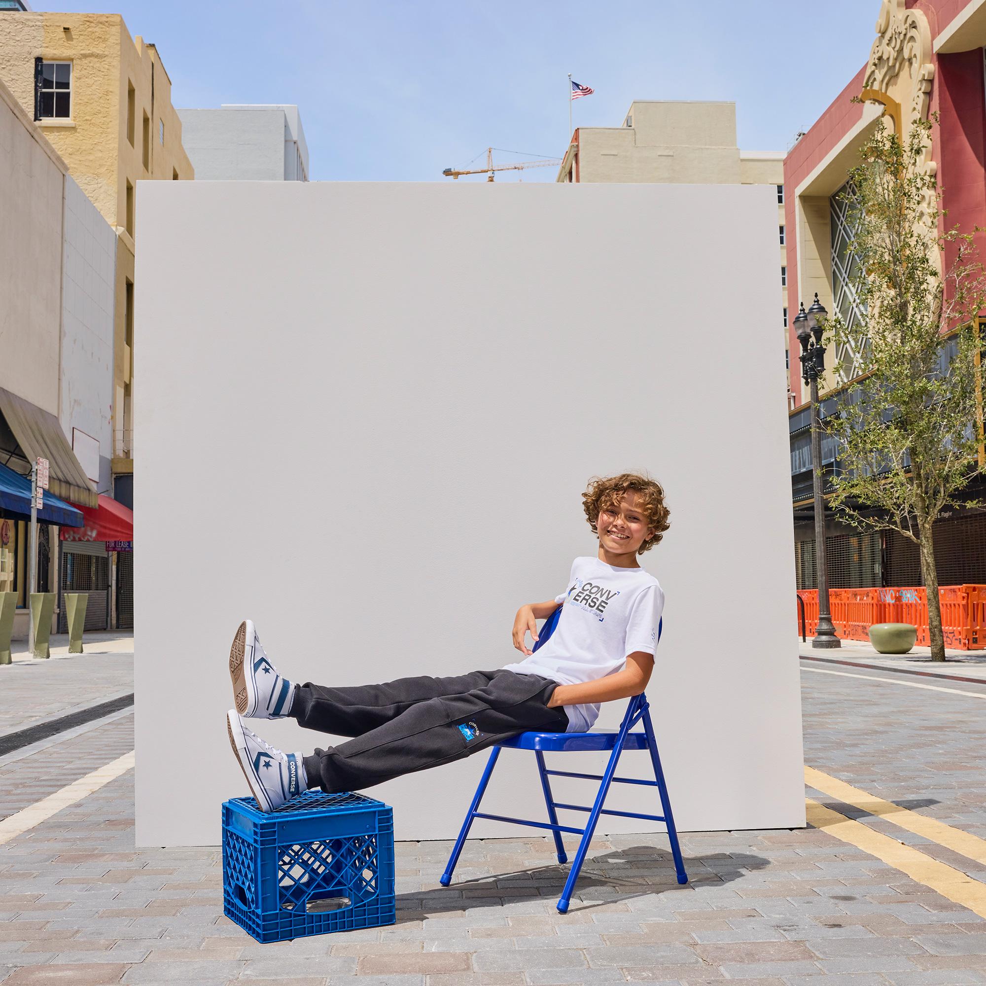 Converse Urban Utility Çocuk Siyah Eşofman Altı