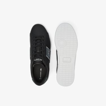  Lacoste Carnaby Erkek Siyah Sneaker