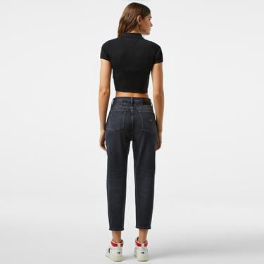 Tommy Hilfiger Mom Jean Kadın Siyah Jean