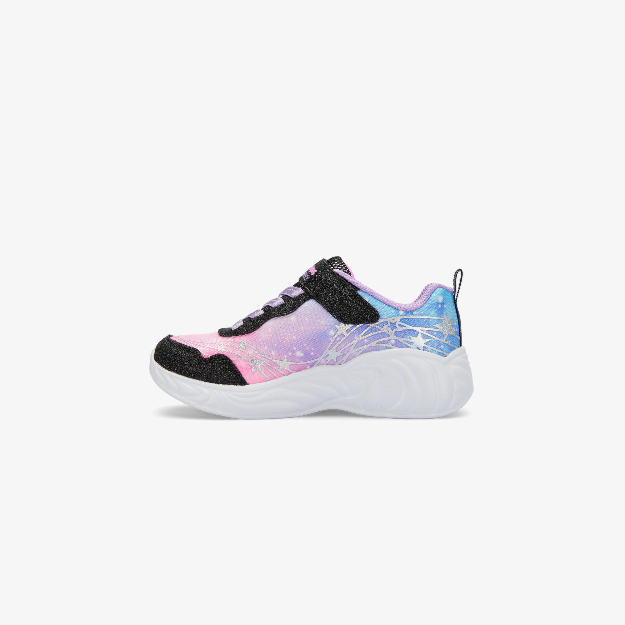 Skechers Unicorn Dreams Bebek Siyah/Çoklu Spor Ayakkabı