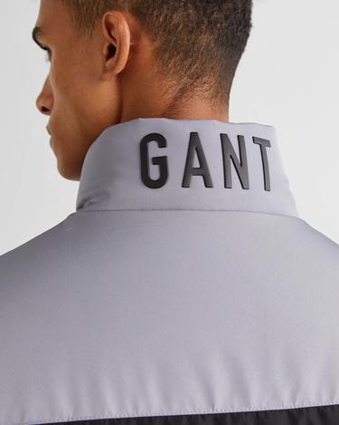  GANT Erkek Siyah Dik Yaka Logolu Mont