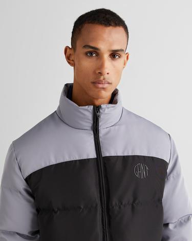  GANT Erkek Siyah Dik Yaka Logolu Mont