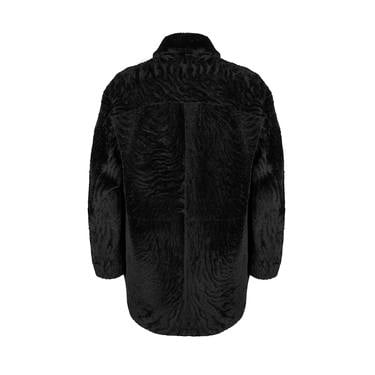  Chayan Siyah Kadın Çift Taraflı Gömlek