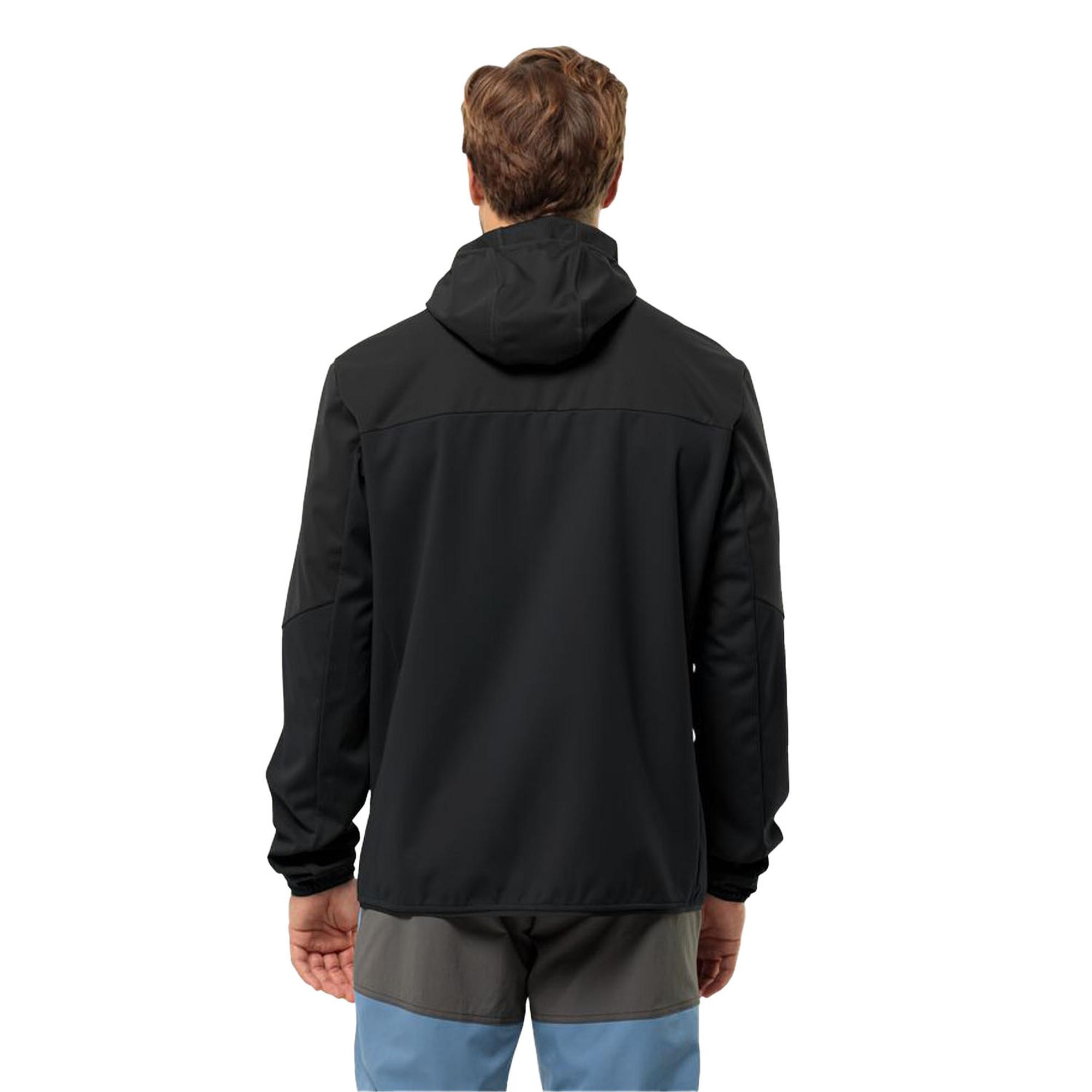 Jack Wolfskin Feldberg Hoody Erkek Siyah Softshell