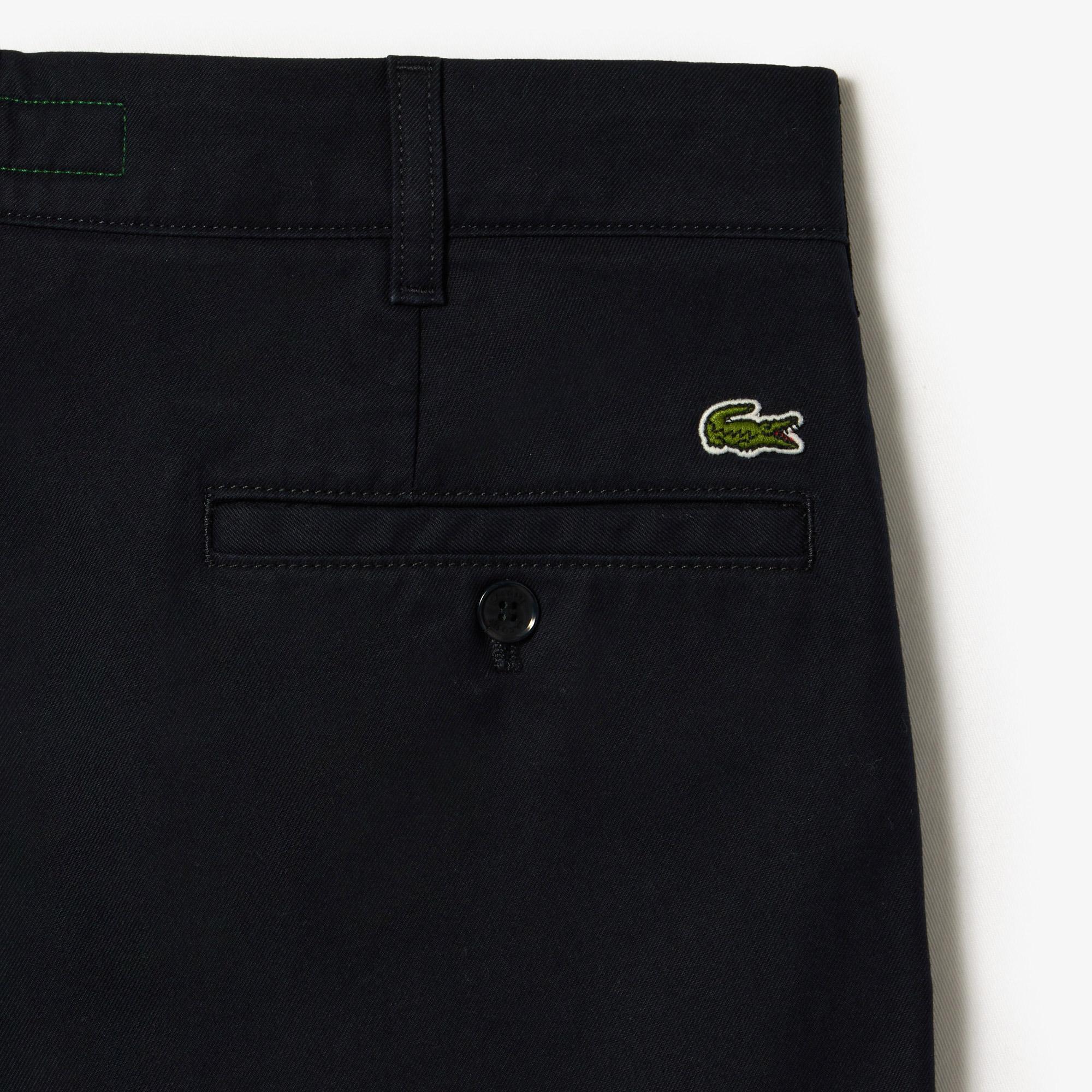 Erkek Straight Fit Chino Lacivert Pantolon