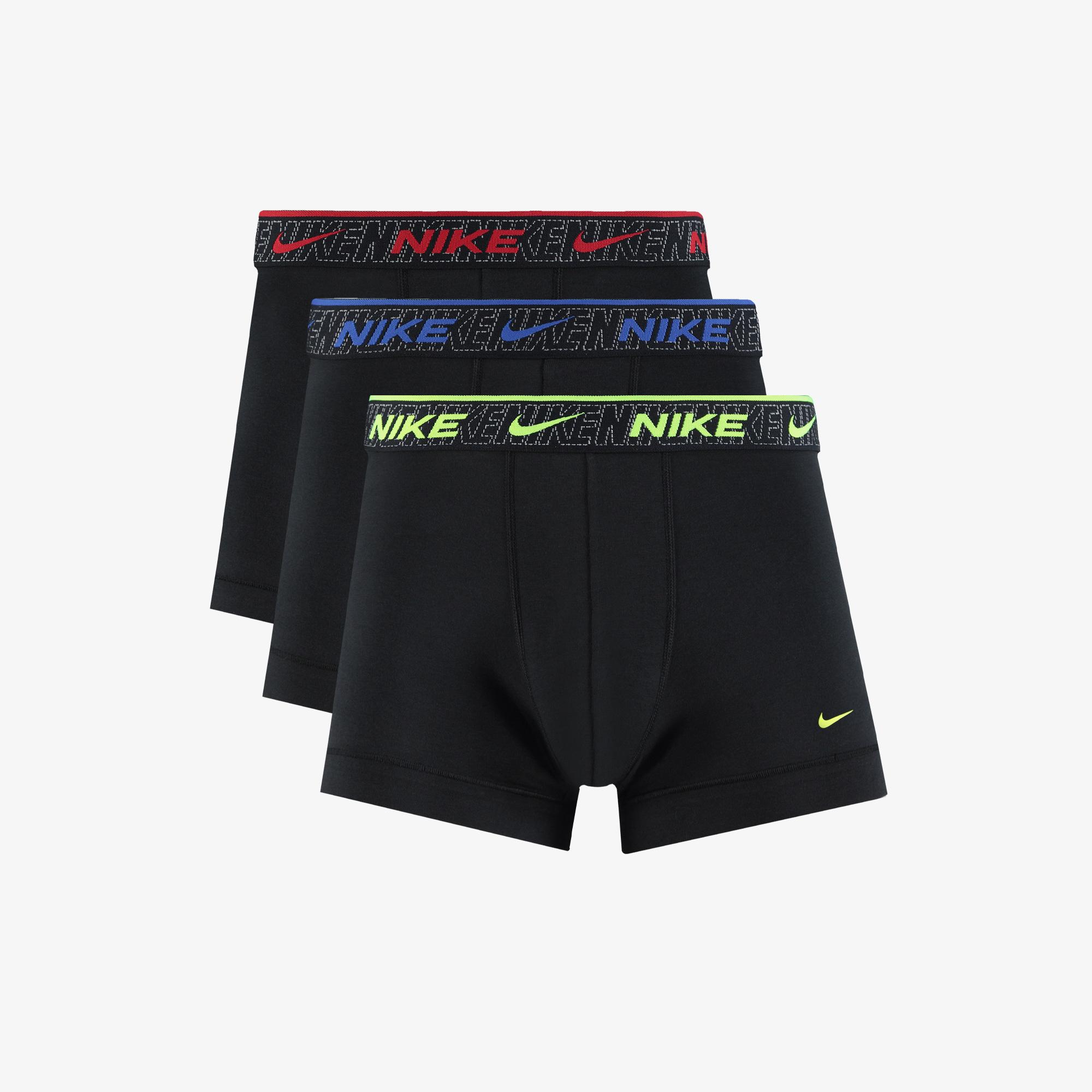 Nike Trunk 3' lü Erkek Siyah Boxer