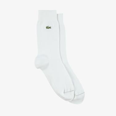  Lacoste Unisex Beyaz Çorap