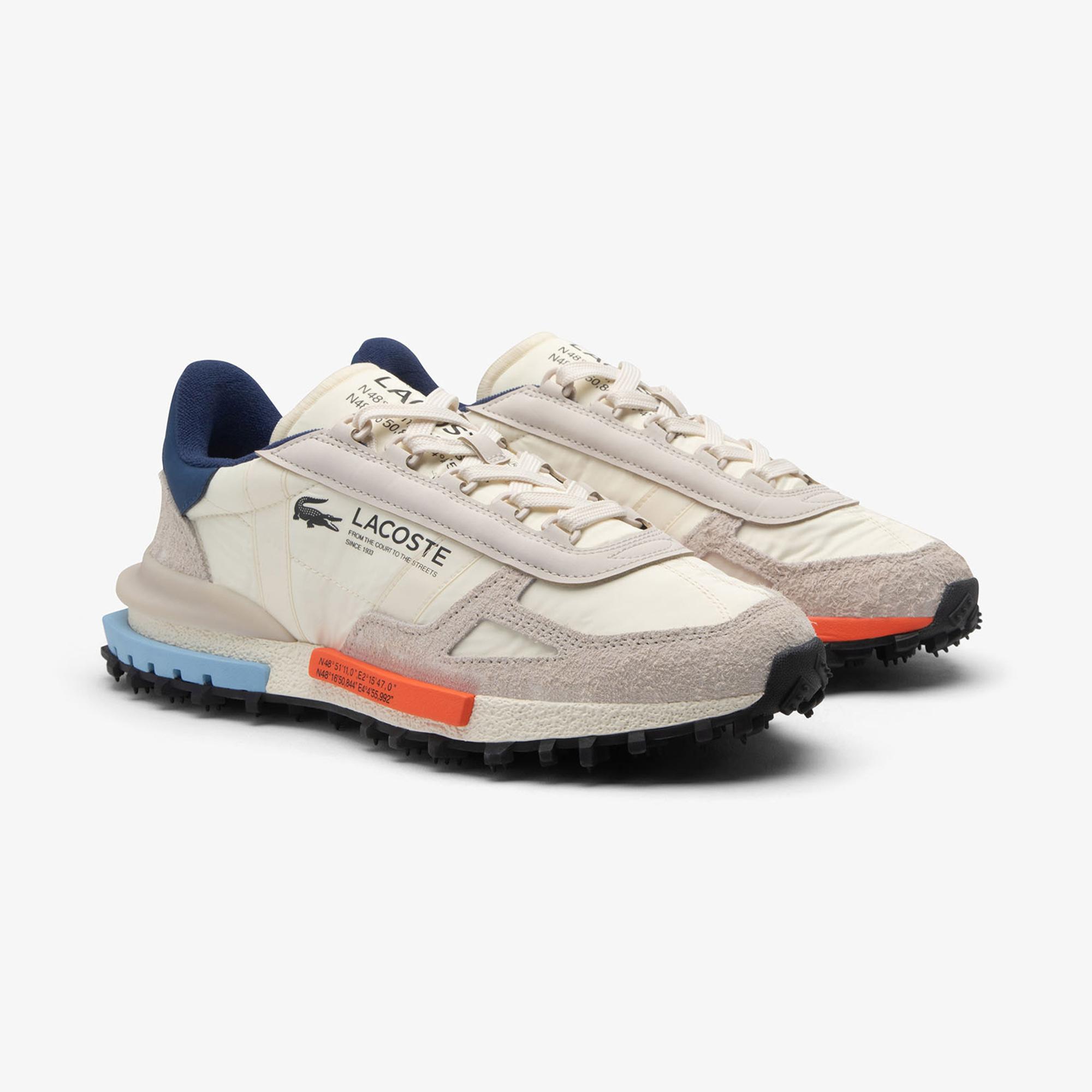 Lacoste Elite Active Erkek Beyaz/Lacivert Sneaker
