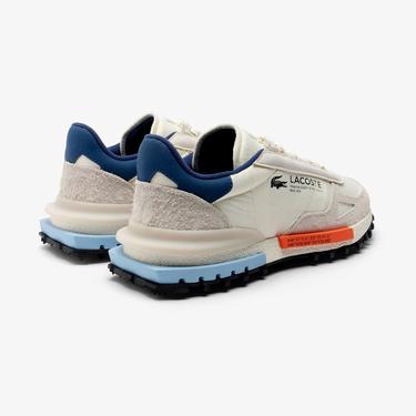 Lacoste Elite Active Erkek Beyaz/Lacivert Sneaker