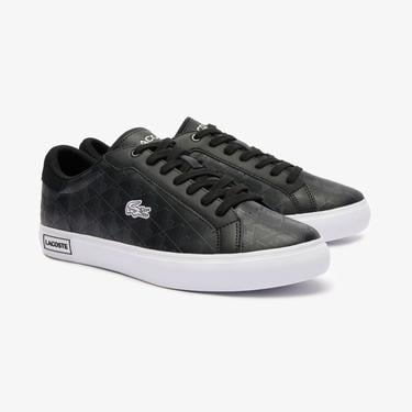  Powercourt Erkek Monogram Siyah Sneaker