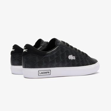  Powercourt Erkek Monogram Siyah Sneaker