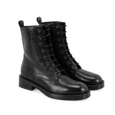  Etira Siyah Kadın Deri Bot