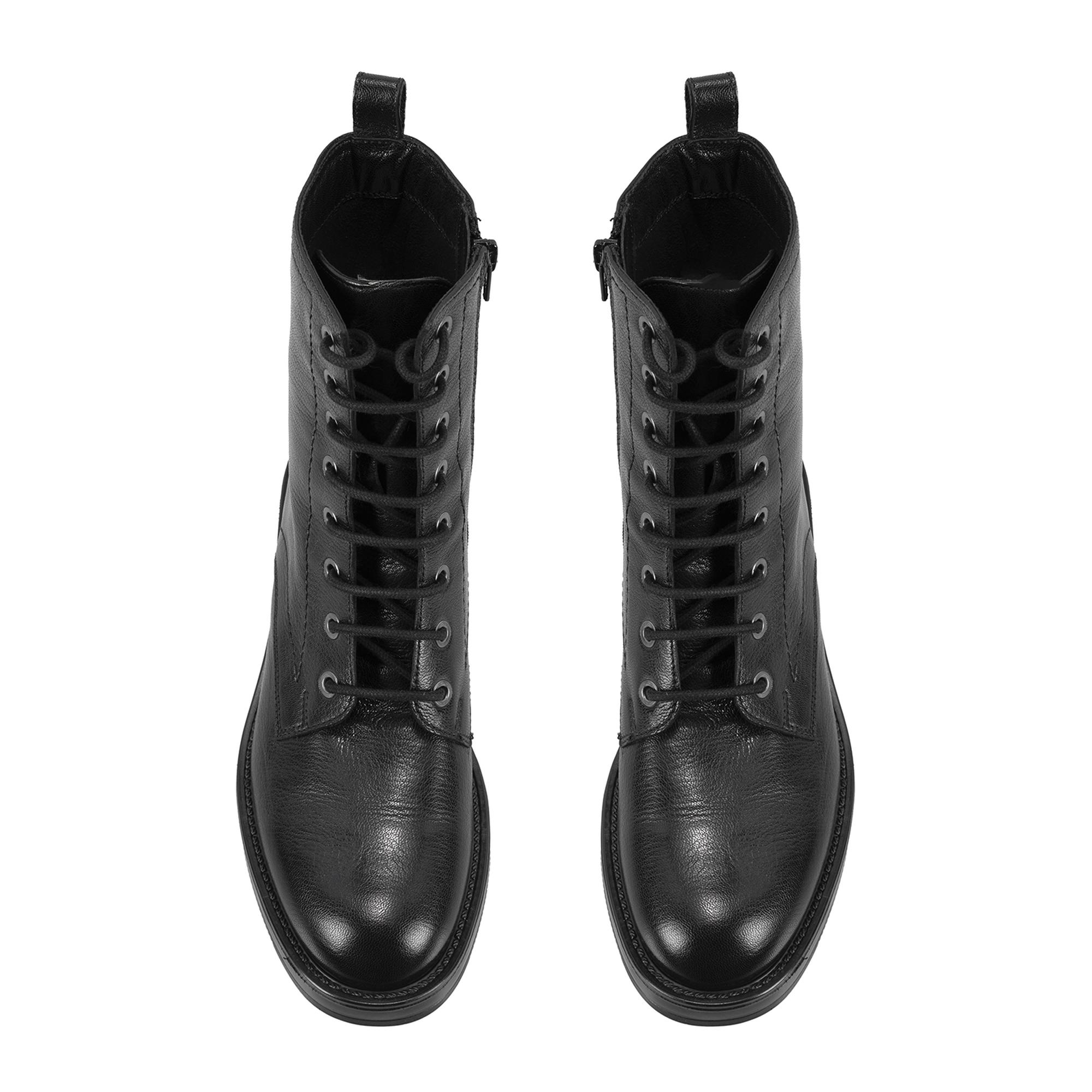 Etira Siyah Kadın Deri Bot