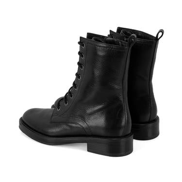  Etira Siyah Kadın Deri Bot