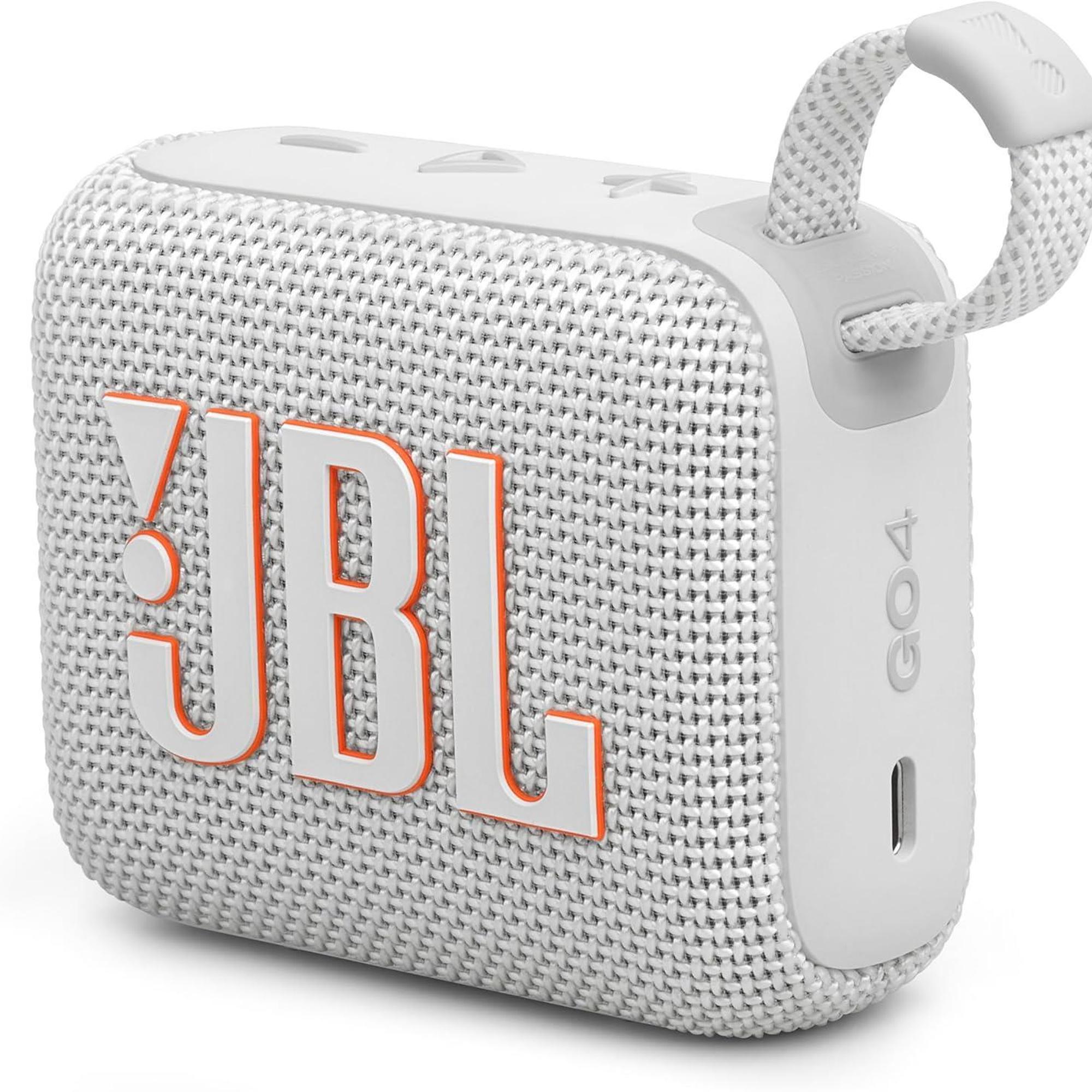 JBL Go4 Bluetooth Hoparlör IP67 Beyaz