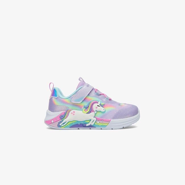  Skechers Unicorn Chaser Bebek Mor Spor Ayakkabı