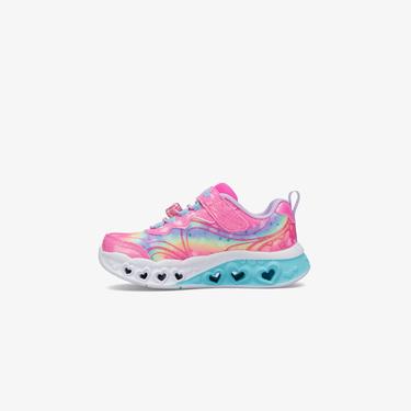  Skechers Flutter Heart Lights Çocuk Pembe/Lavanta Spor Ayakkabı