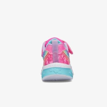  Skechers Flutter Heart Lights Çocuk Pembe/Lavanta Spor Ayakkabı
