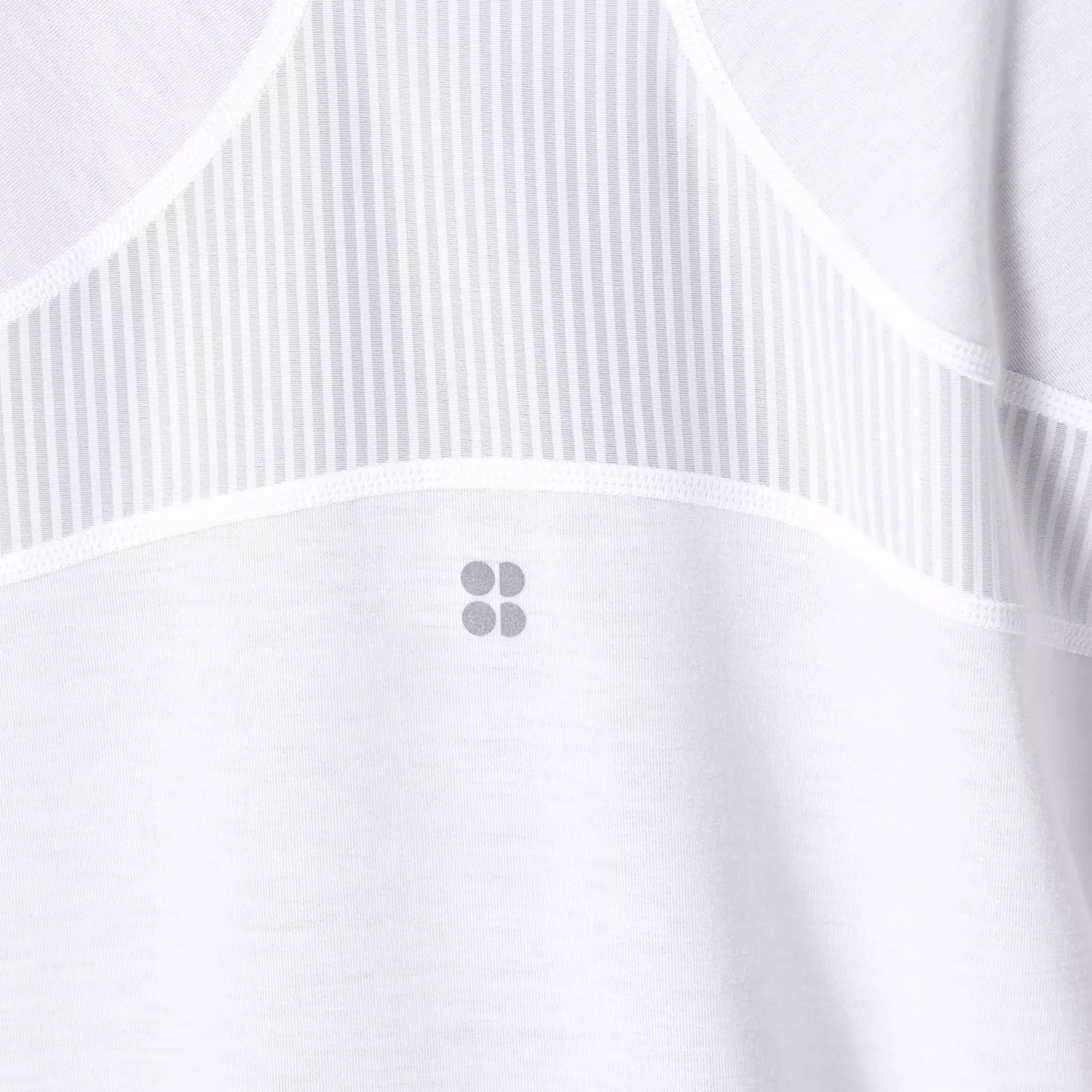 Sweaty Betty Breathe Easy Long Sleeve Top Kadın Beyaz Koşu Tişört