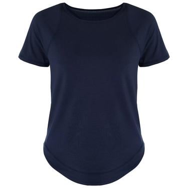  Sweaty Betty Breathe Easy Kadın Mavi Koşu Tişört