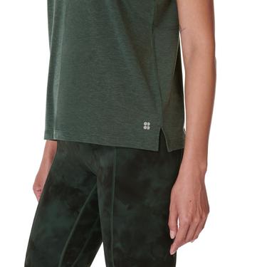  Sweaty Betty Soft Flow Studio Kadın Yeşil Tank Top