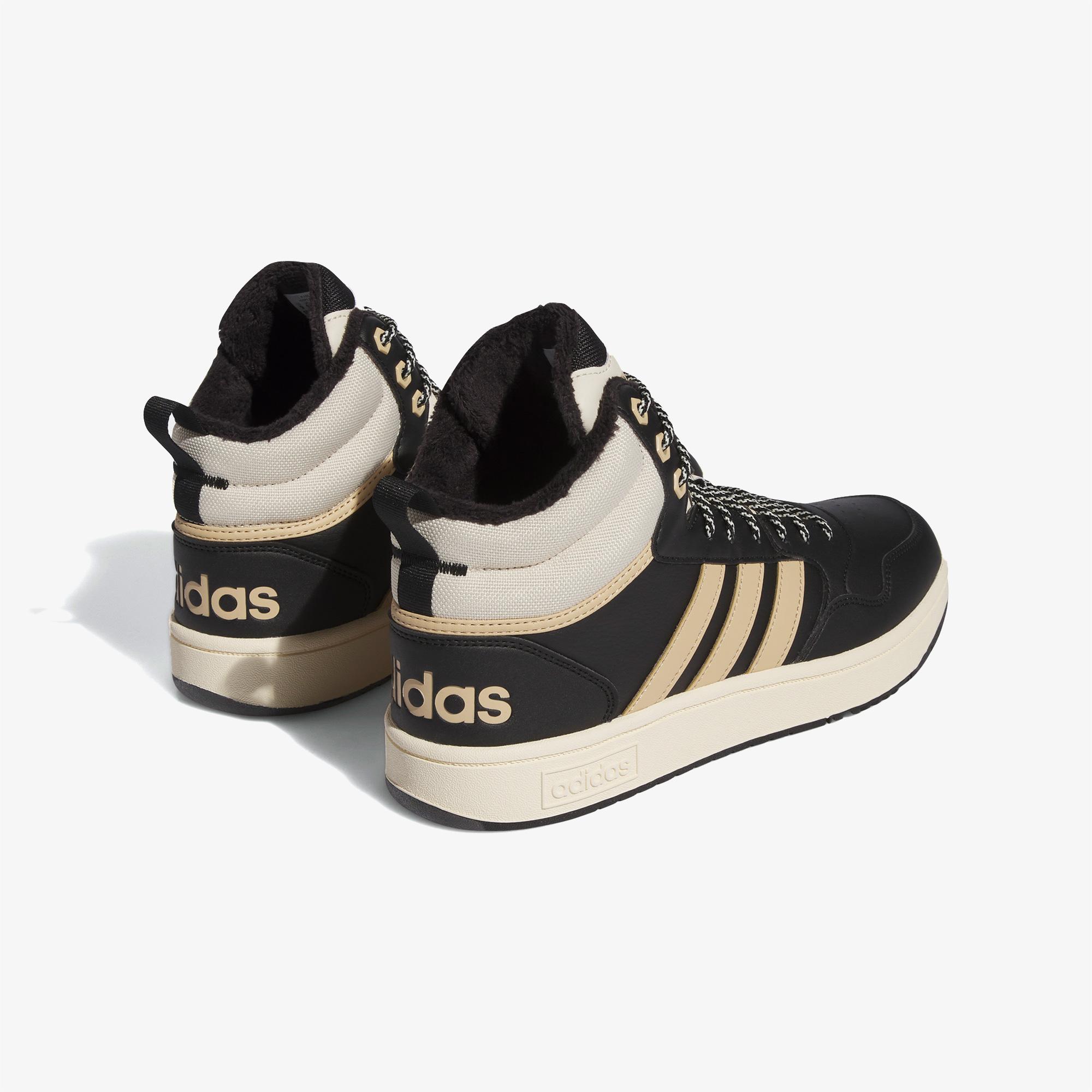 adidas Hoops 3.0 Mid Wtr Erkek Siyah Bilekli Spor Ayakkabı