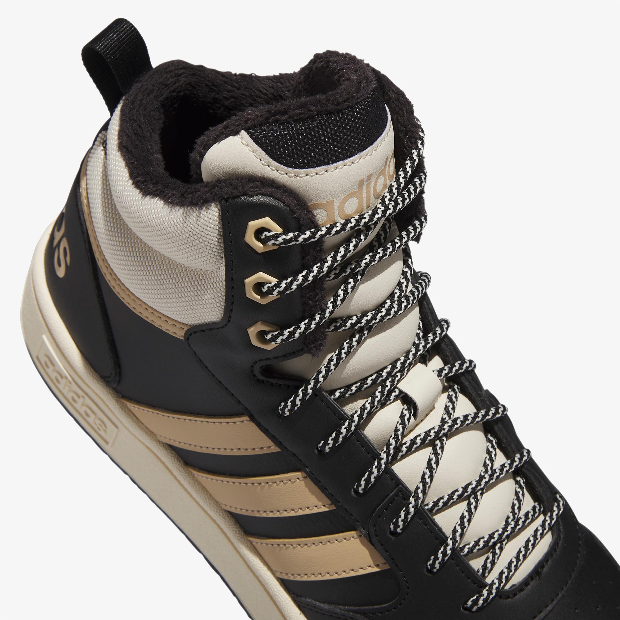 adidas Hoops 3.0 Mid Wtr Erkek Siyah Bilekli Spor Ayakkabı