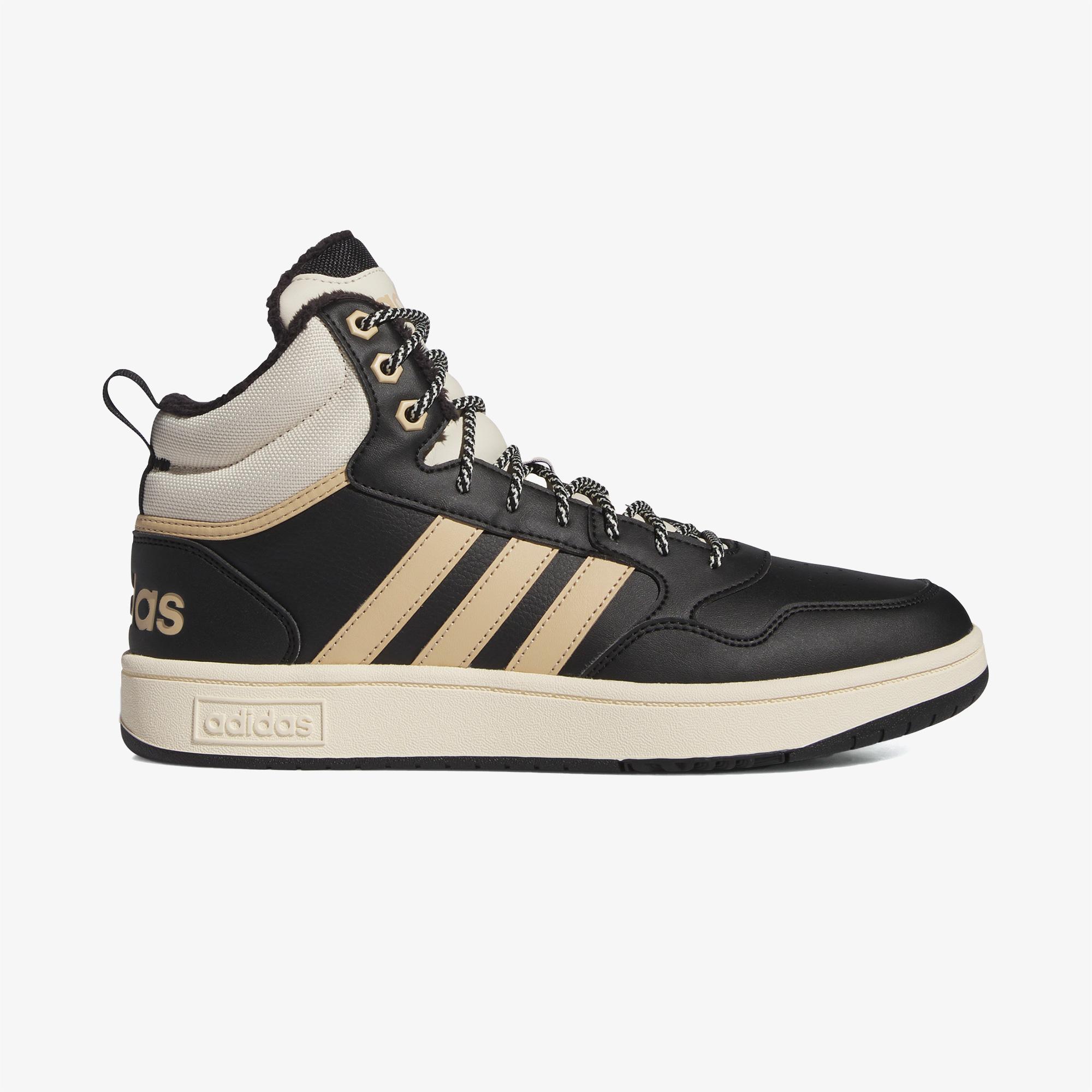 adidas Hoops 3.0 Mid Wtr Erkek Siyah Bilekli Spor Ayakkabı
