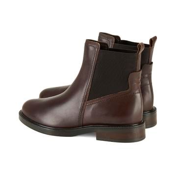  Molira Koyu Kahve Kadın Deri Bot