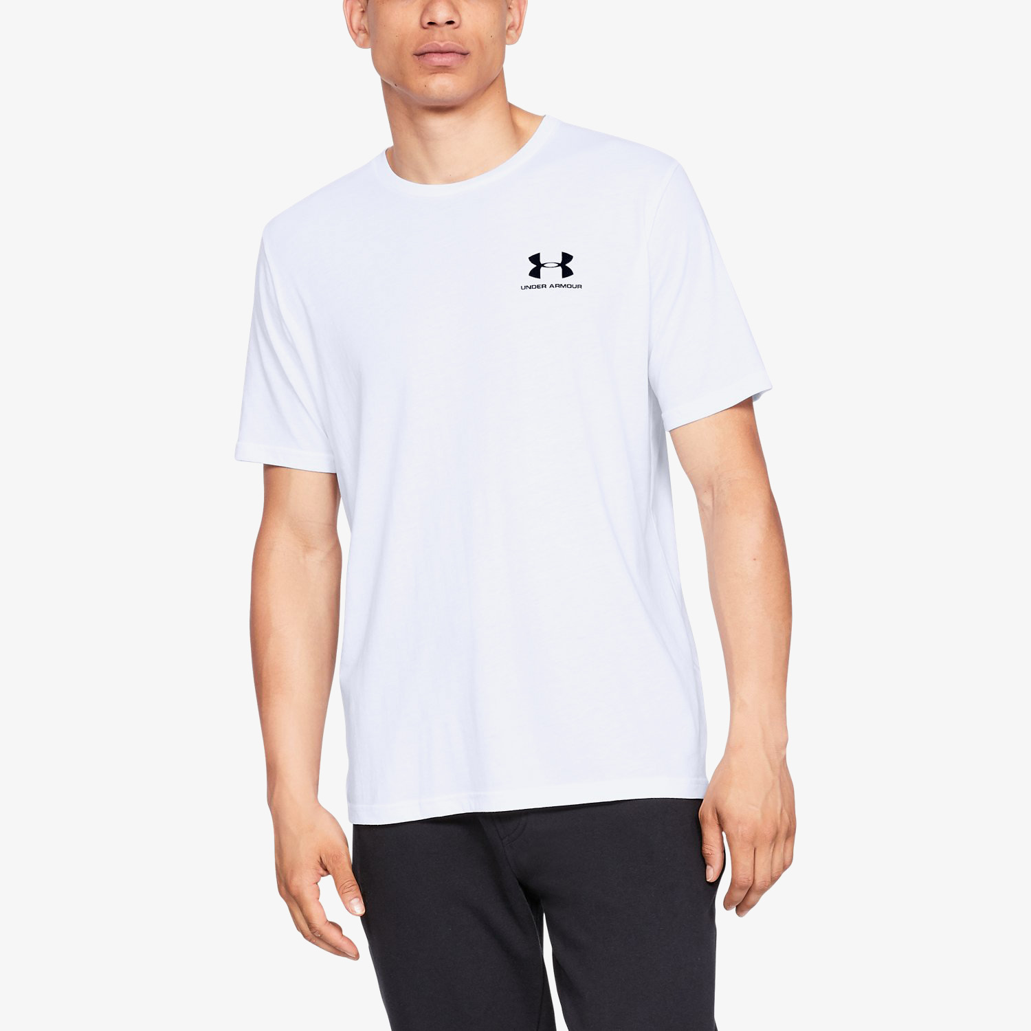  Under Armour Erkek Beyaz T-Shirt